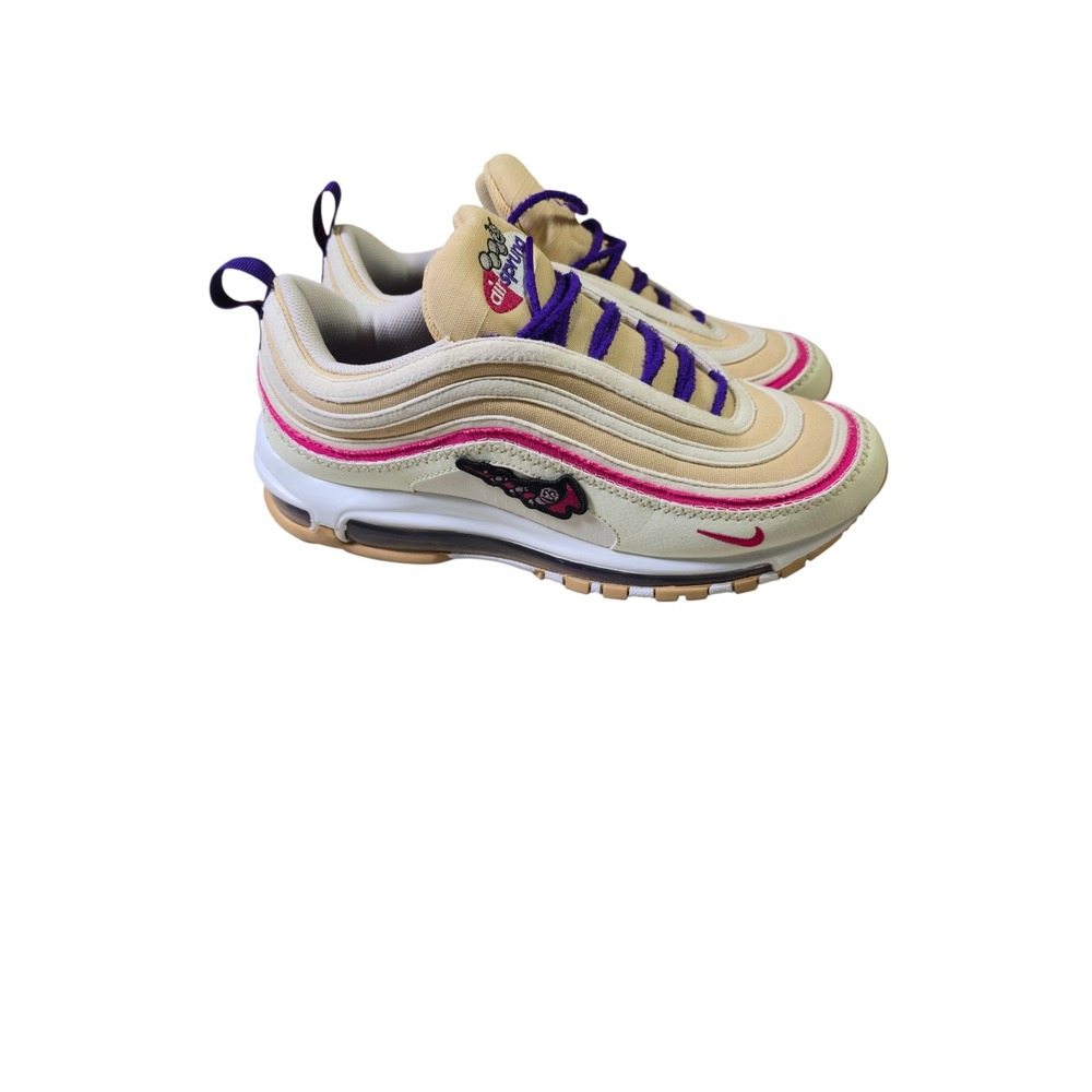 Nike‎ Air Max 97 SE Air Sprung Ironstone Sesame Pink DH4759-200 Mens 9.5